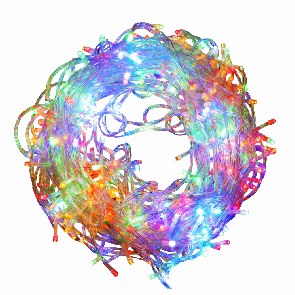 Multi-Color LED Fairy Decorative Lights (80 LEDs, 28 ft) | Waterproof for Weddings, Festivals & Parties