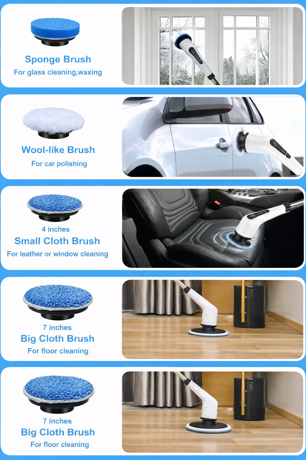 Professional Deep Clean at Home: Leebein Premium Electric Scrubber – Built to Last