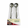 Black Berry Premium Stainless Steel Round Soup Spoon Set (2 Pcs)