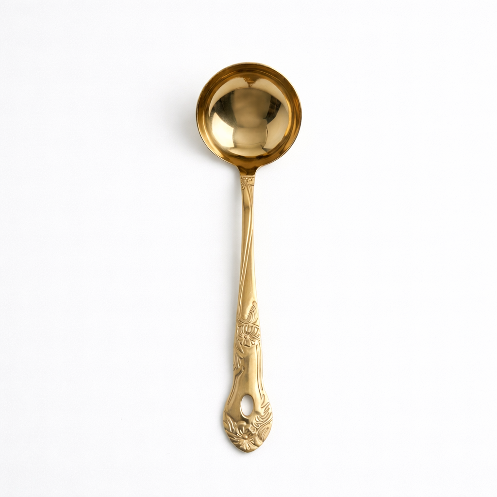 Royal Gold Soup & Curry Ladle