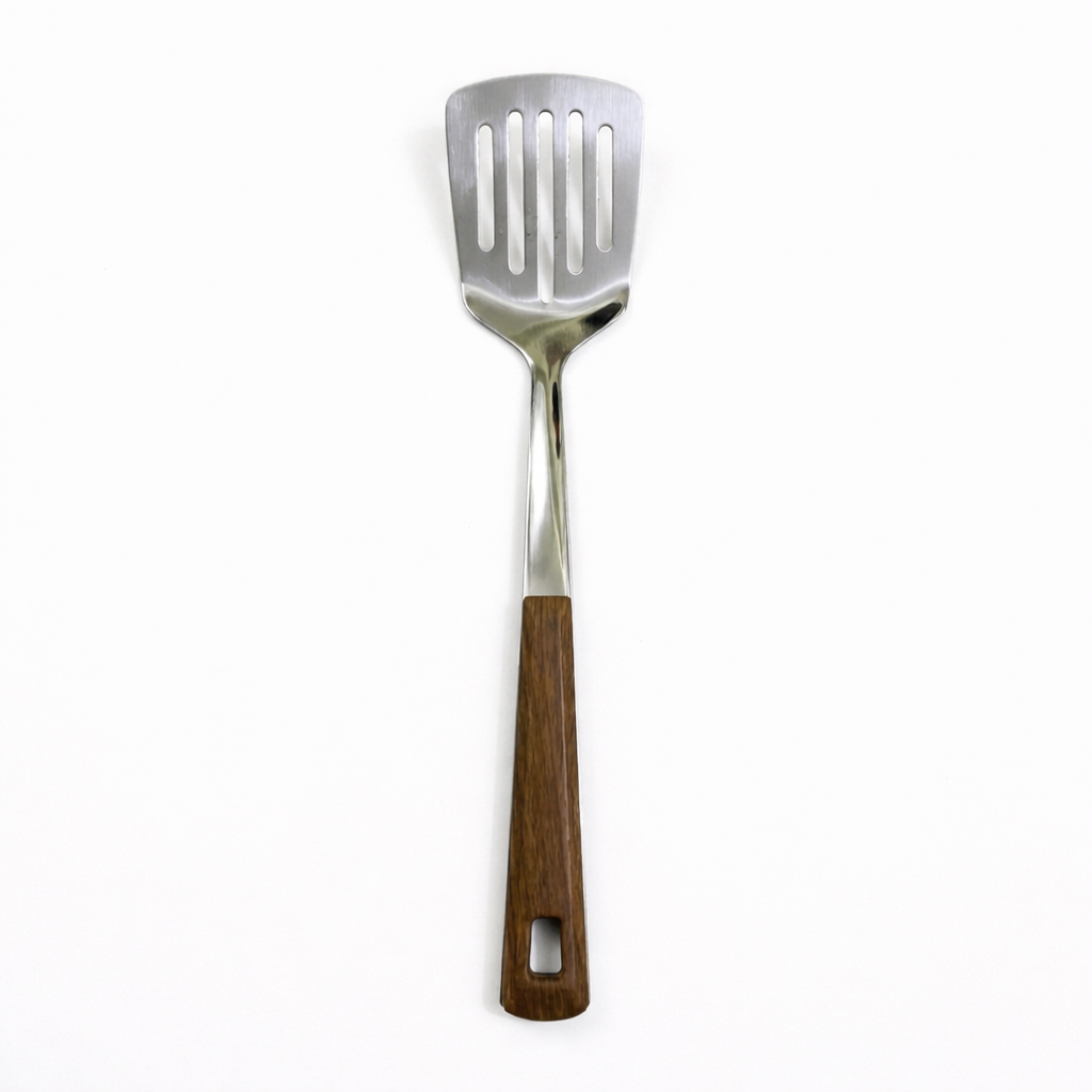 LifeUp Modern Wood-Accent Kitchen Spatula