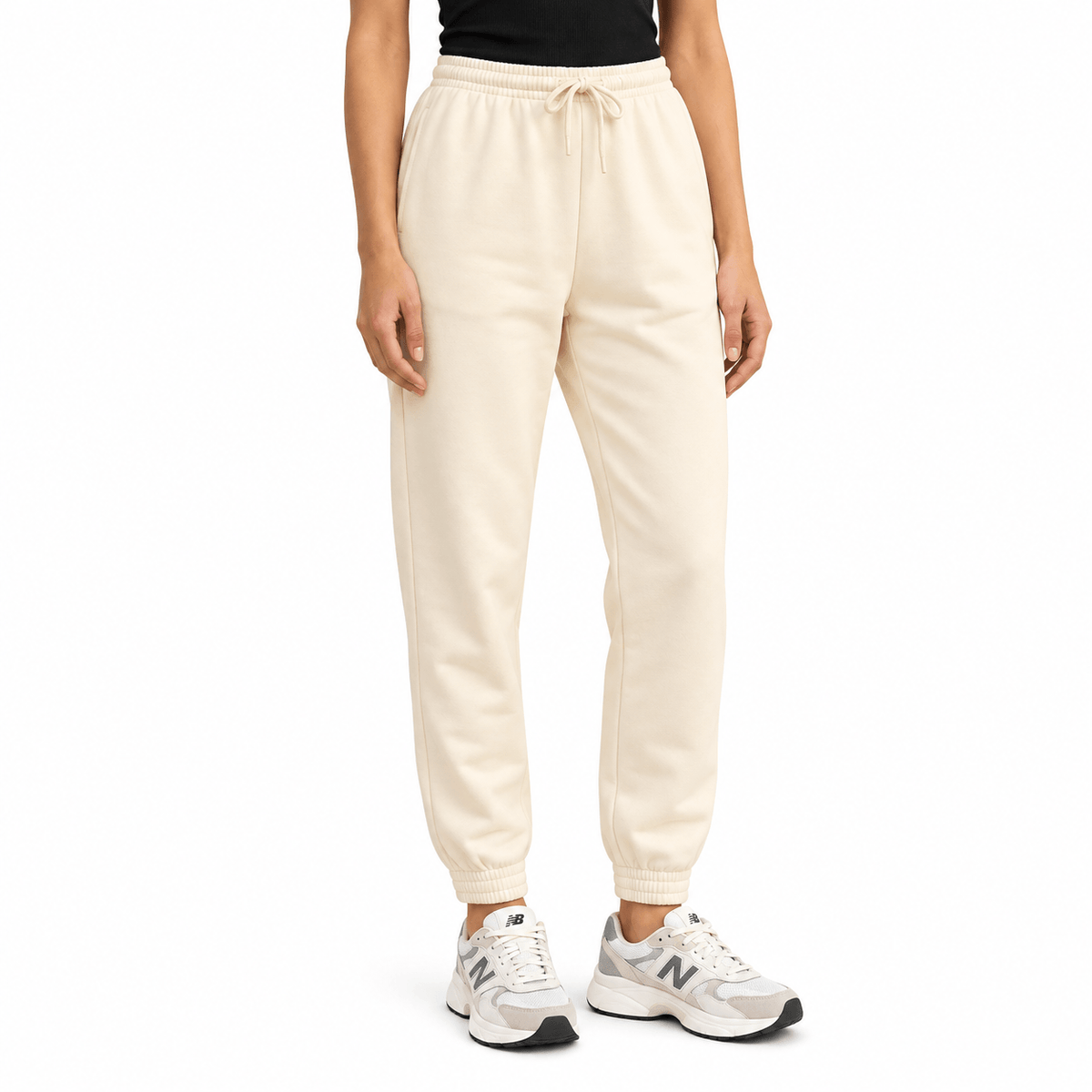 Ivory Cozy Everyday Joggers