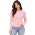 Soft Ribbed Knit Cardigan