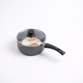 MegaStar Marble Coat Saucepan with Lid – 18cm Non-Stick