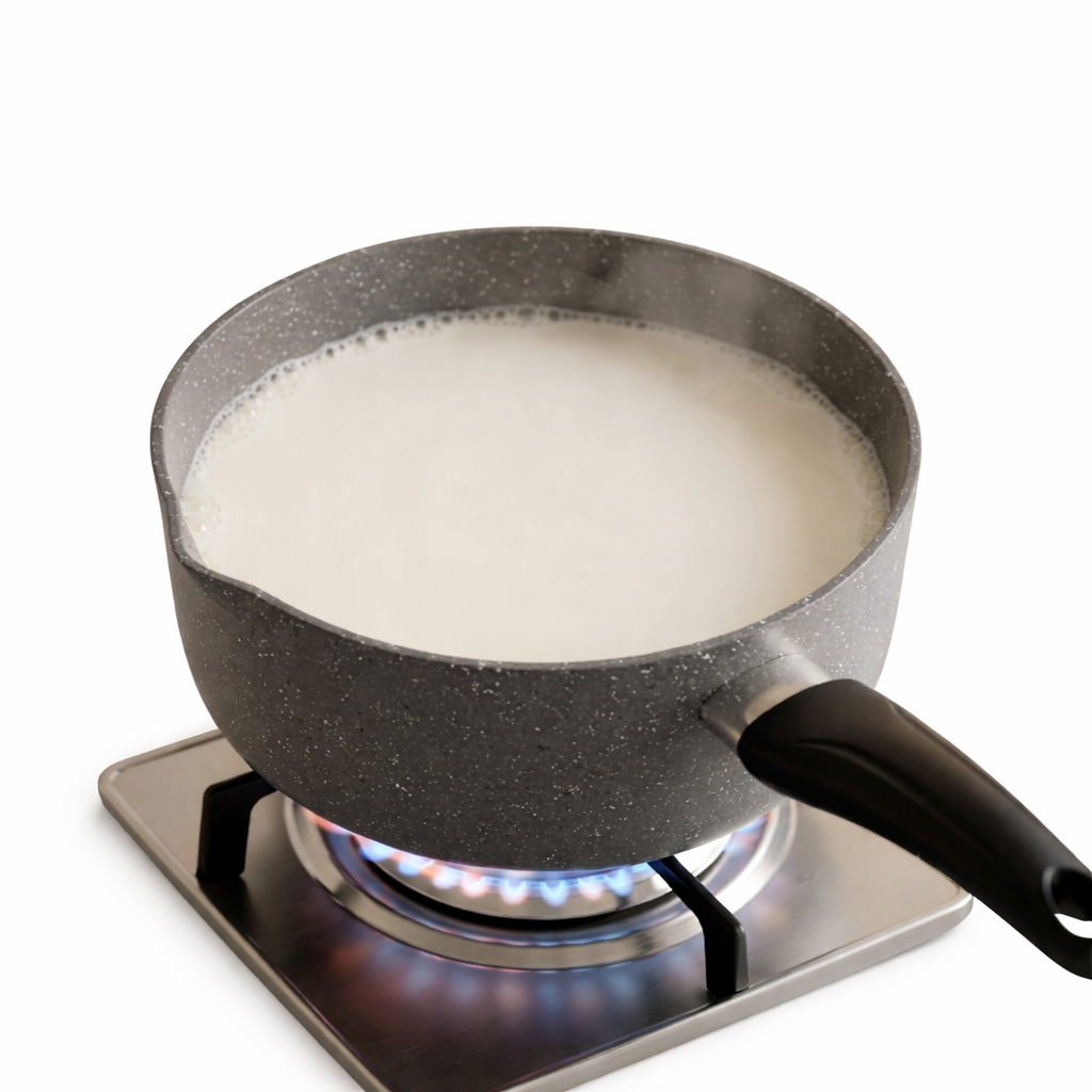 MegaStar Marble Coat Saucepan with Lid – 18cm Non-Stick
