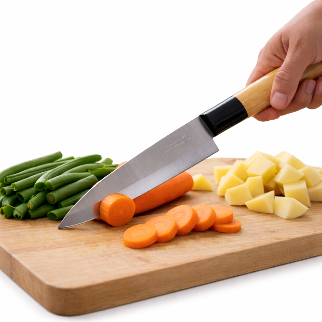 Professional Cooking Knife Stainless Steel Blade