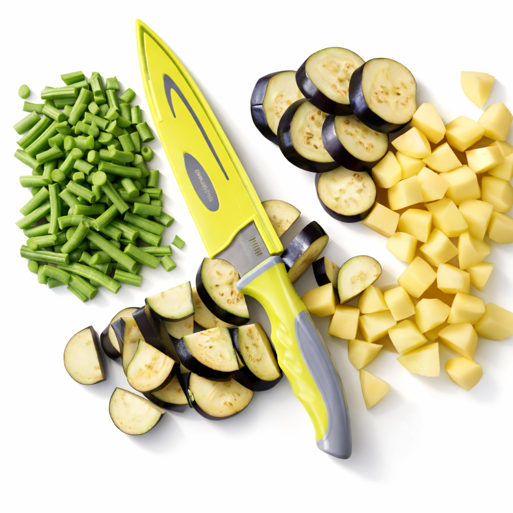 Stainless Steel Safe Kitchen Knife with Cover