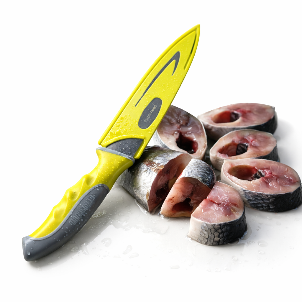 Stainless Steel Safe Kitchen Knife with Cover