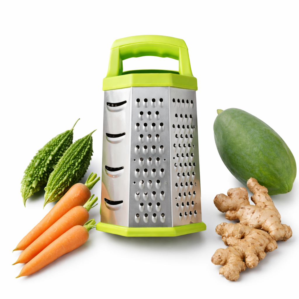 Fresh Kitchen Bundle – Manual Vegetable Cutter, Multi-Purpose Grater & Drink Mixer