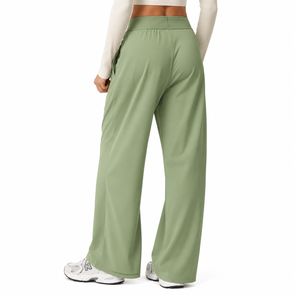 Sage Flow Wide-Leg Pants