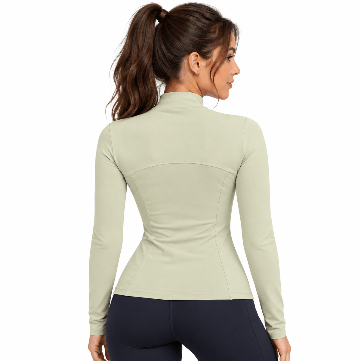 Women’s Full-Zip Fitted Active Top