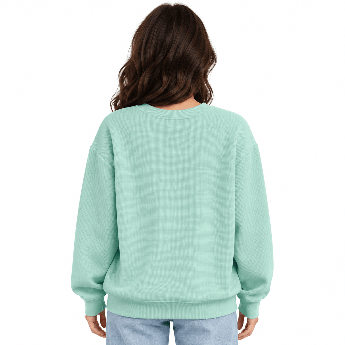 Women’s Soft Textured Crew Neck Top