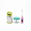 Fresh Kitchen Bundle – Manual Vegetable Cutter, Multi-Purpose Grater & Drink Mixer