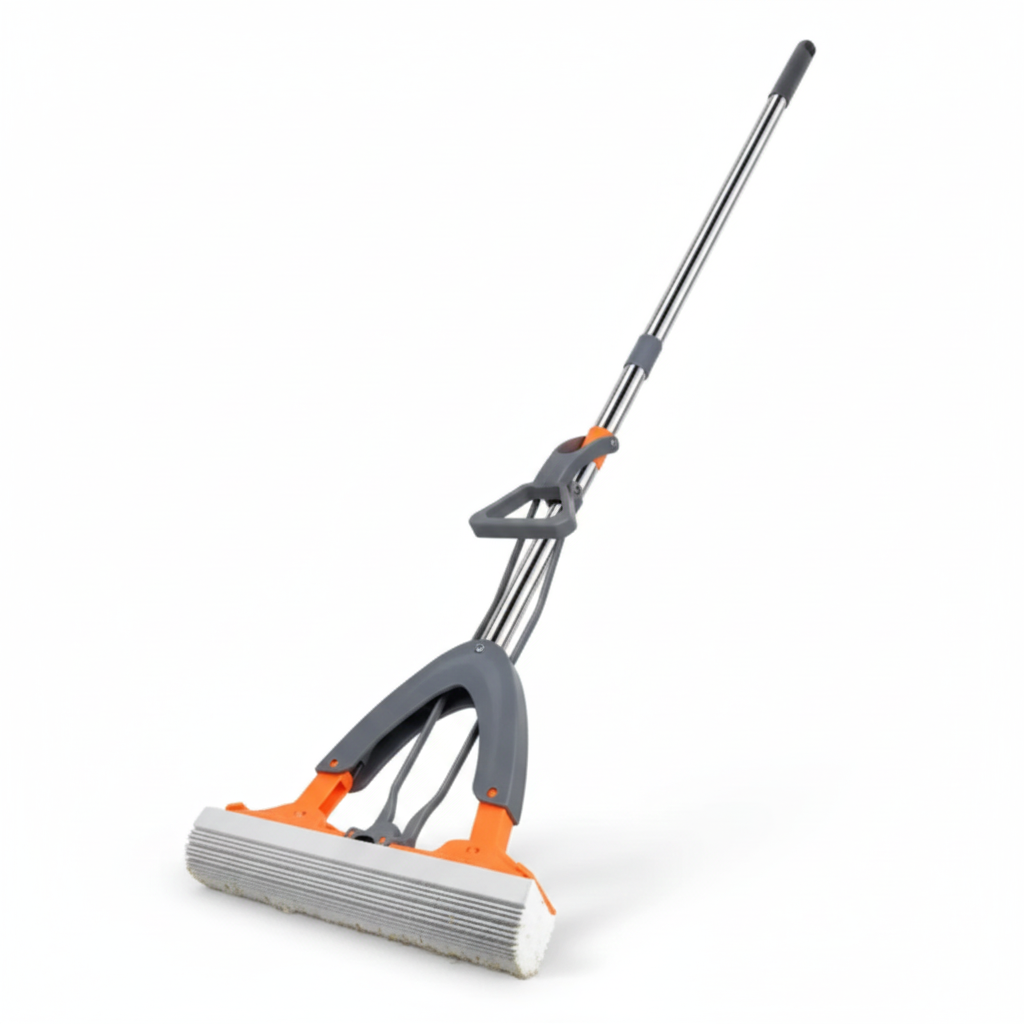 The Original PROCLEAN: Heavy-Duty PVA Mop for Quick & Superior Liquid Absorption