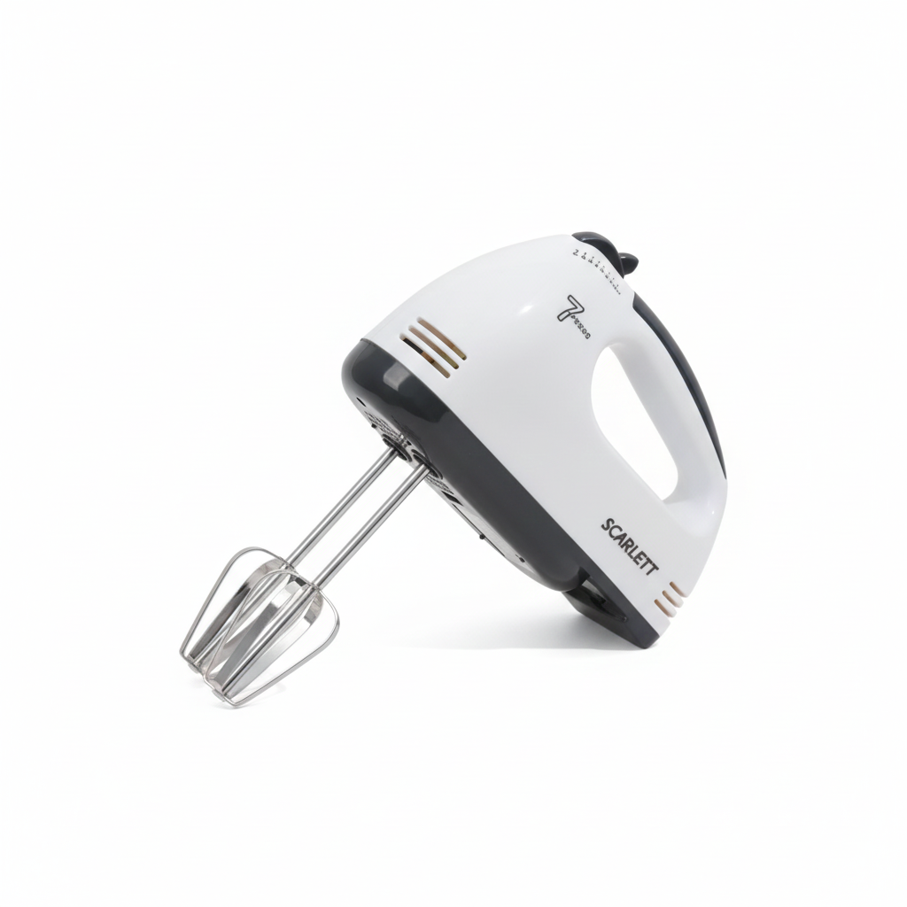 Scarlet Electric Super Hand Mixer: Effortless Whipping & Mixing for Every Baker