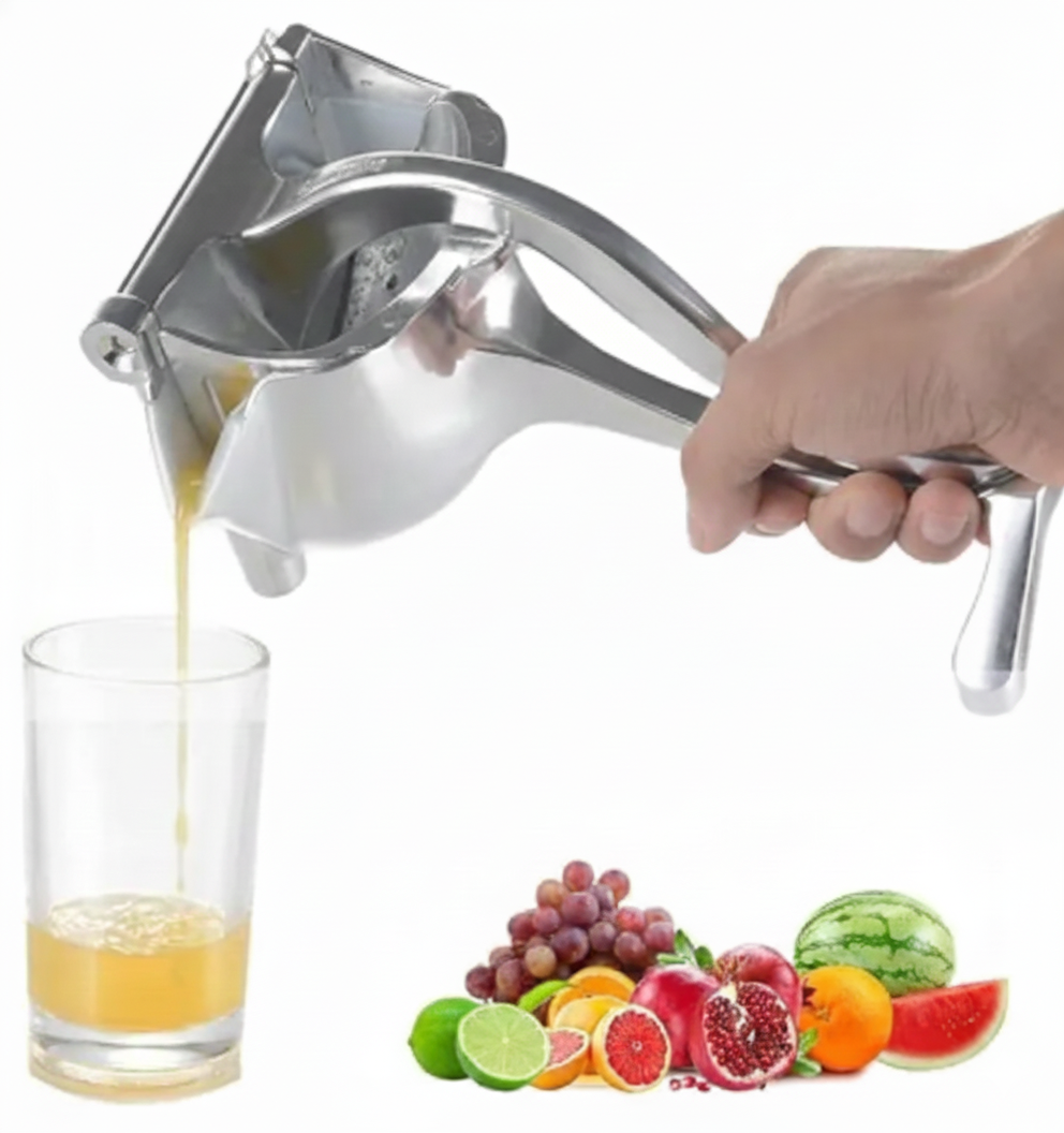 Effortless Citrus Juicing: Premium Aluminum Manual Press Extractor