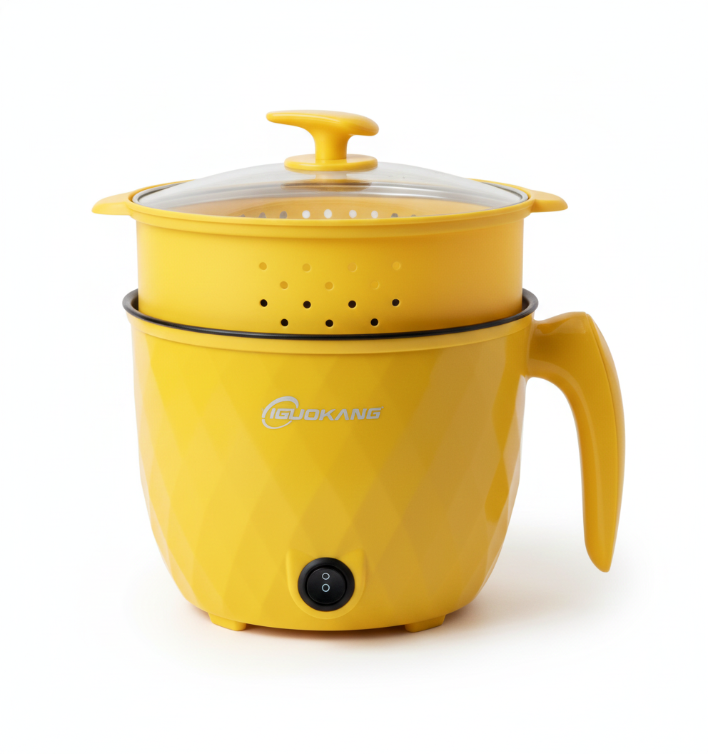 The Easy-to-Use Electric Cooker | All-in-One Non-Stick Pot for Rice, Soup & Steaming